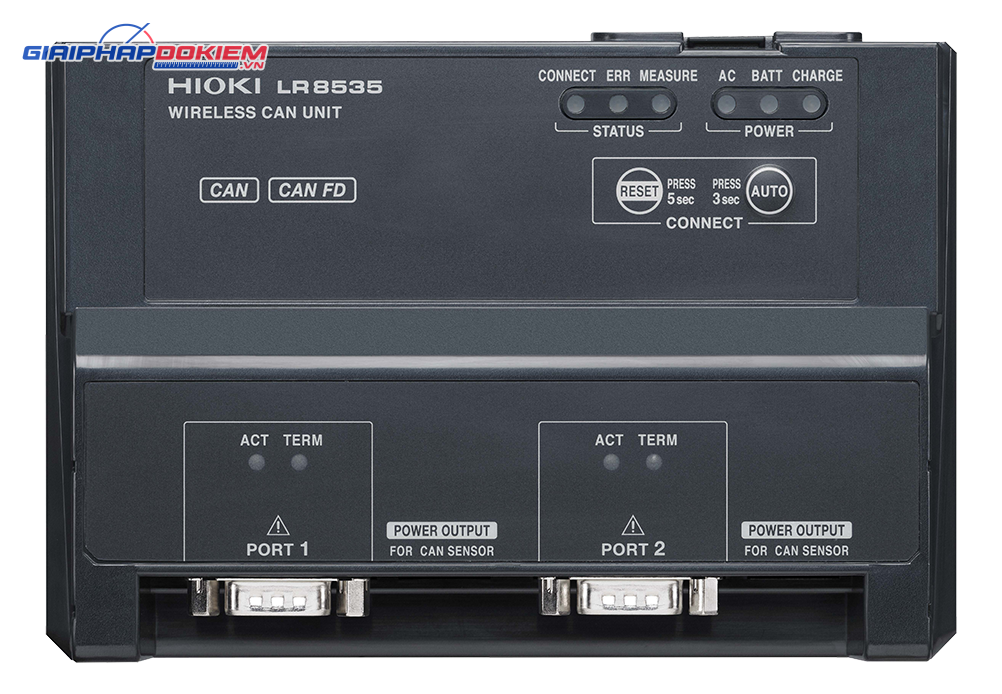 Thiết bị ghi dữ liệu không dây Hioki LR8535 5 Thiết bị ghi dữ liệu không dây Hioki LR8535