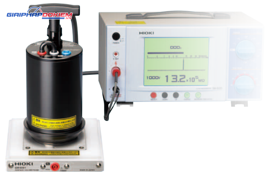 Điện cực đo điện trở bề mặt Hioki SM9001 4 Điện cực đo điện trở bề mặt Hioki SM9001