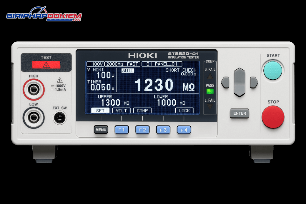 Thiết bị kiểm tra cách điện Hioki ST5520 5 Thiết bị kiểm tra cách điện Hioki ST5520