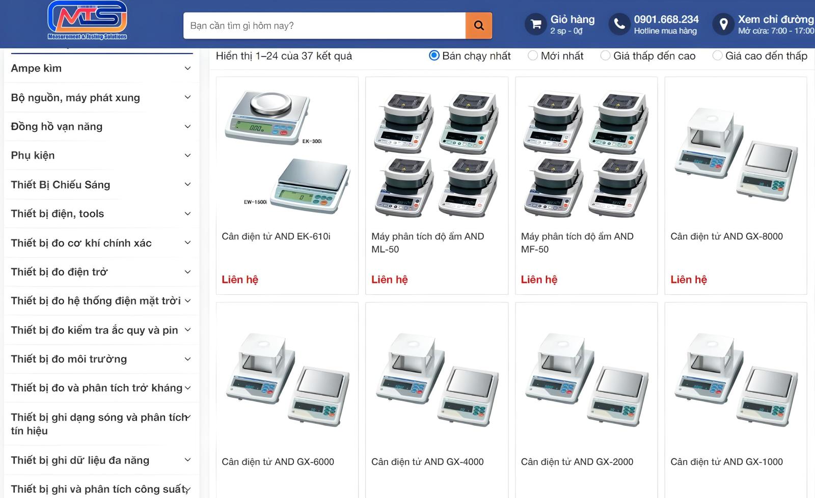 AND - Nhà Sản Xuất Cân Và Thiết Bị Đo Lường Hàng Đầu Thế Giới 8 Giải Pháp Đo Kiểm - Đại lý AND Việt Nam