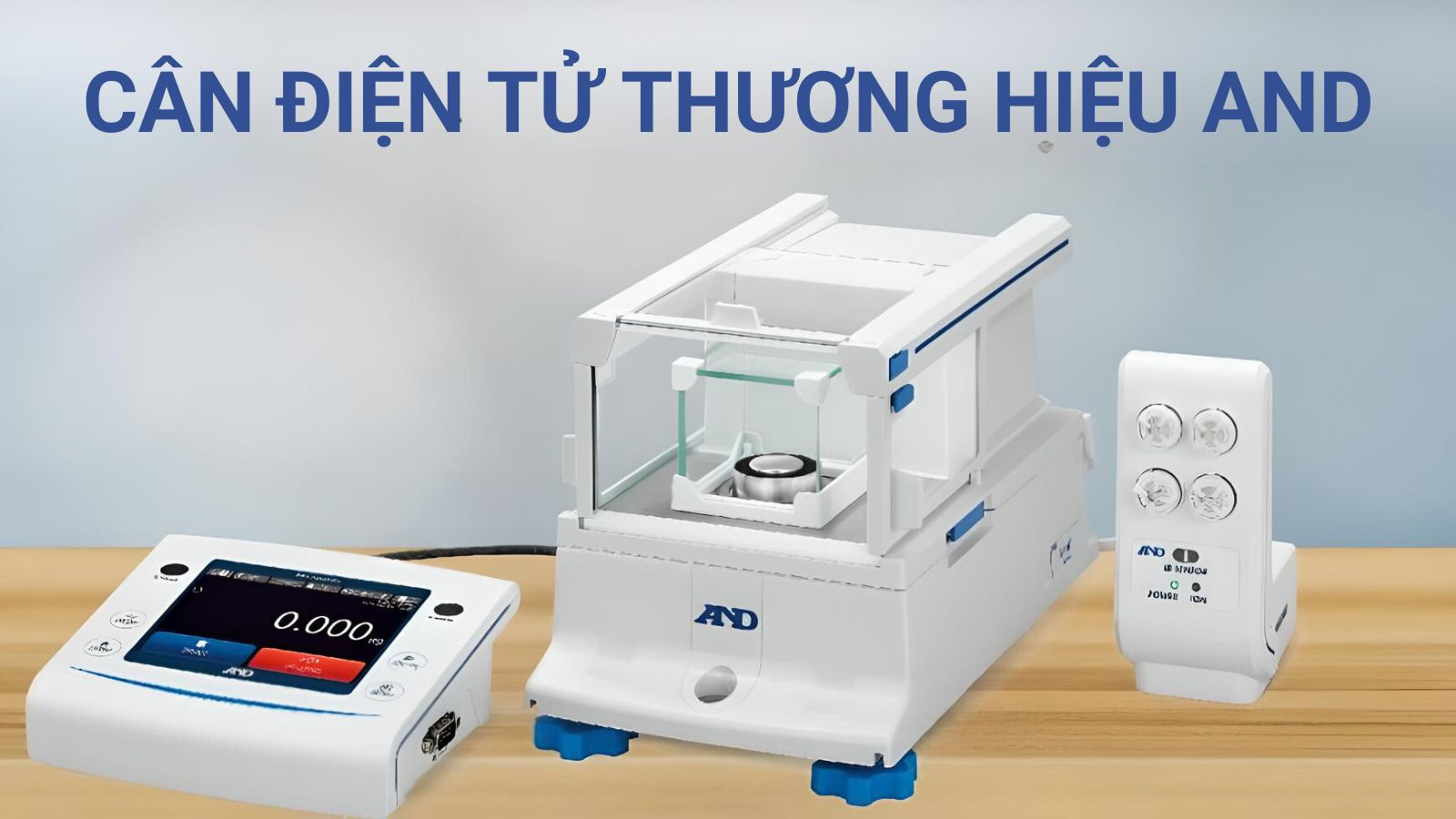 AND - Nhà Sản Xuất Cân Và Thiết Bị Đo Lường Hàng Đầu Thế Giới 6 Cân điện tử thương hiệu AND