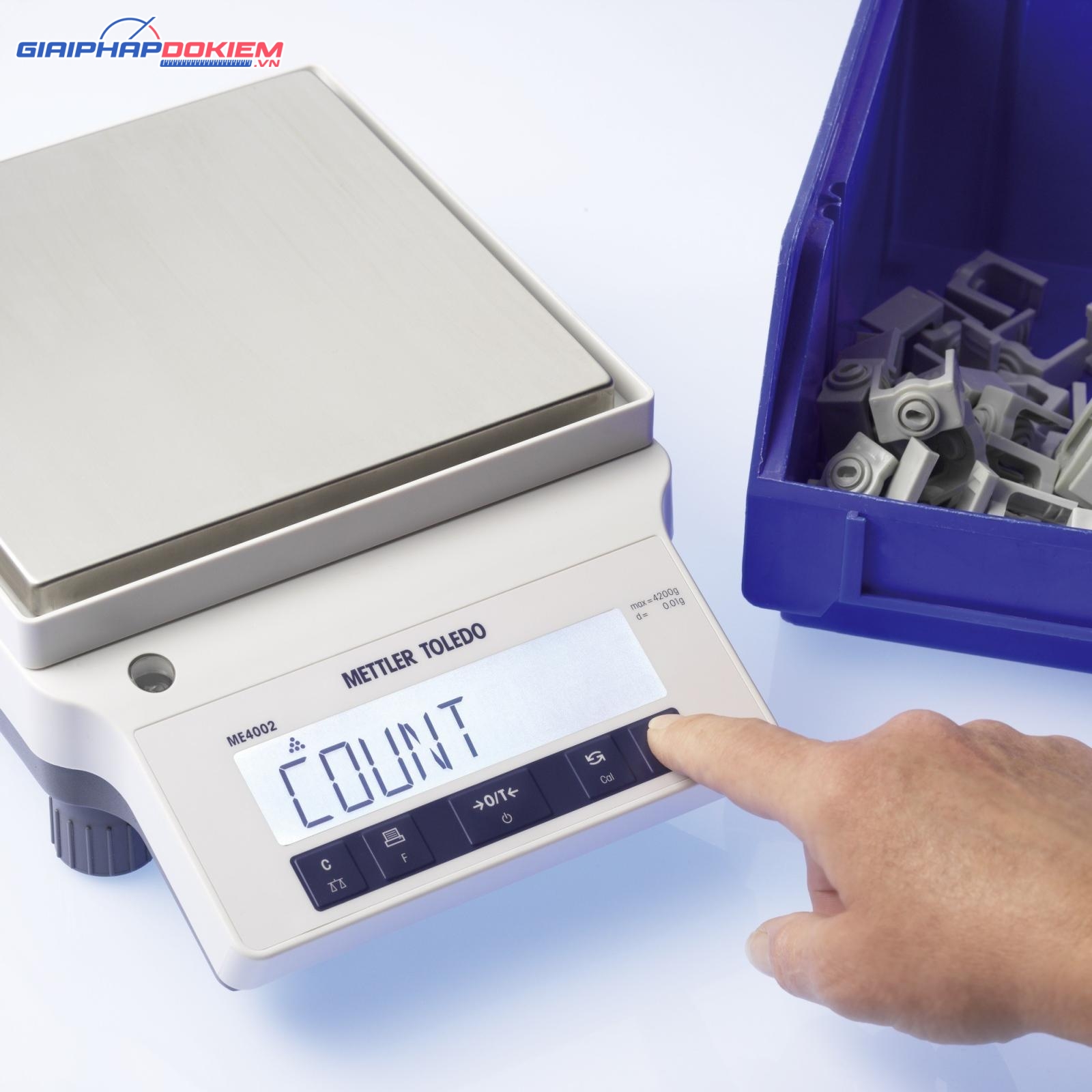 Cân điện tử Mettler Toledo ME3002E (3200g, 0.01g) 10 Cân điện tử Mettler Toledo ME3002E (3200g, 0.01g)