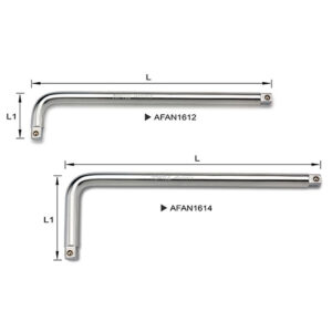 Đại Lý Phân Phối Dụng Cụ Cầm Tay Toptul Chính Hãng, Giá Rẻ 27 Cần xiết chữ L TOPTUL AFAN