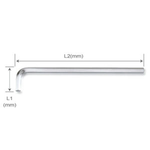Lục giác chữ L (dài) TOPTUL AGAE