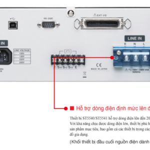 Thiết bị kiểm tra dòng rò Hioki ST5540 8 Thiết bị kiểm tra dòng rò Hioki ST5540