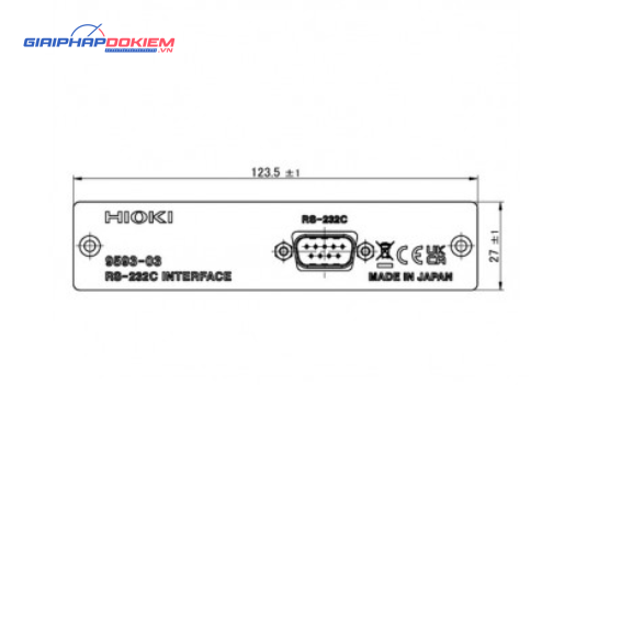 Giao diện Hioki 9593-03 9 Giao diện Hioki 9593-03