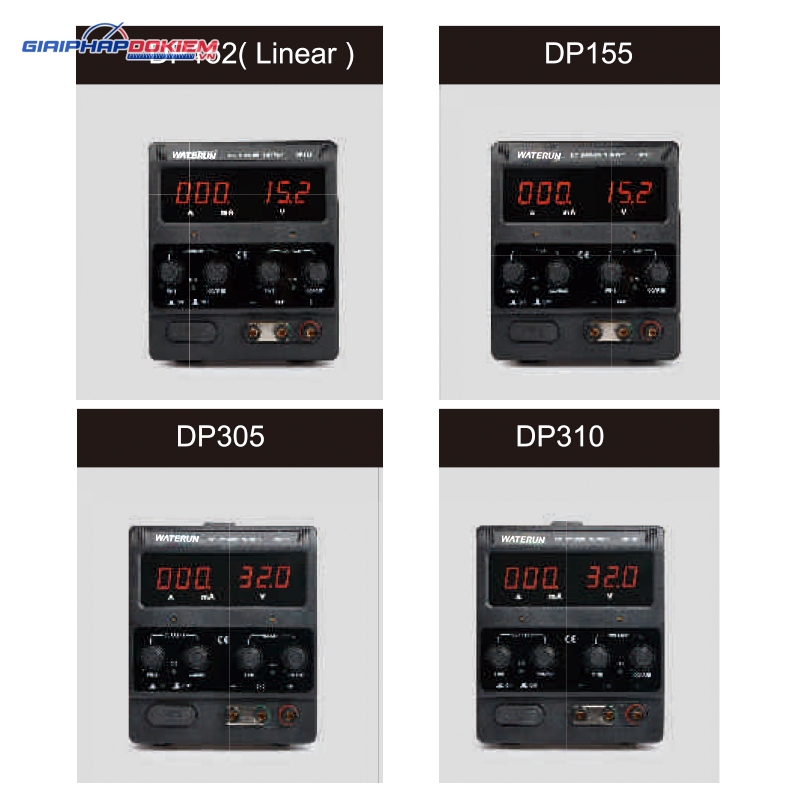 Bộ cấp nguồn DC Waterun DP305 3 Bộ cấp nguồn DC Waterun DP305