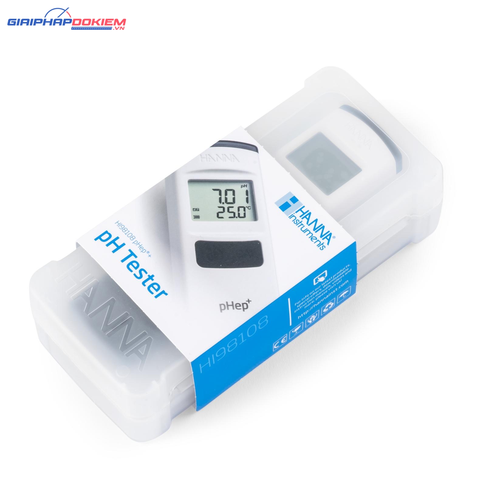 Bút Đo pH/Nhiệt Độ HANNA HI98108 3 Bút Đo pH/Nhiệt Độ HANNA HI98108