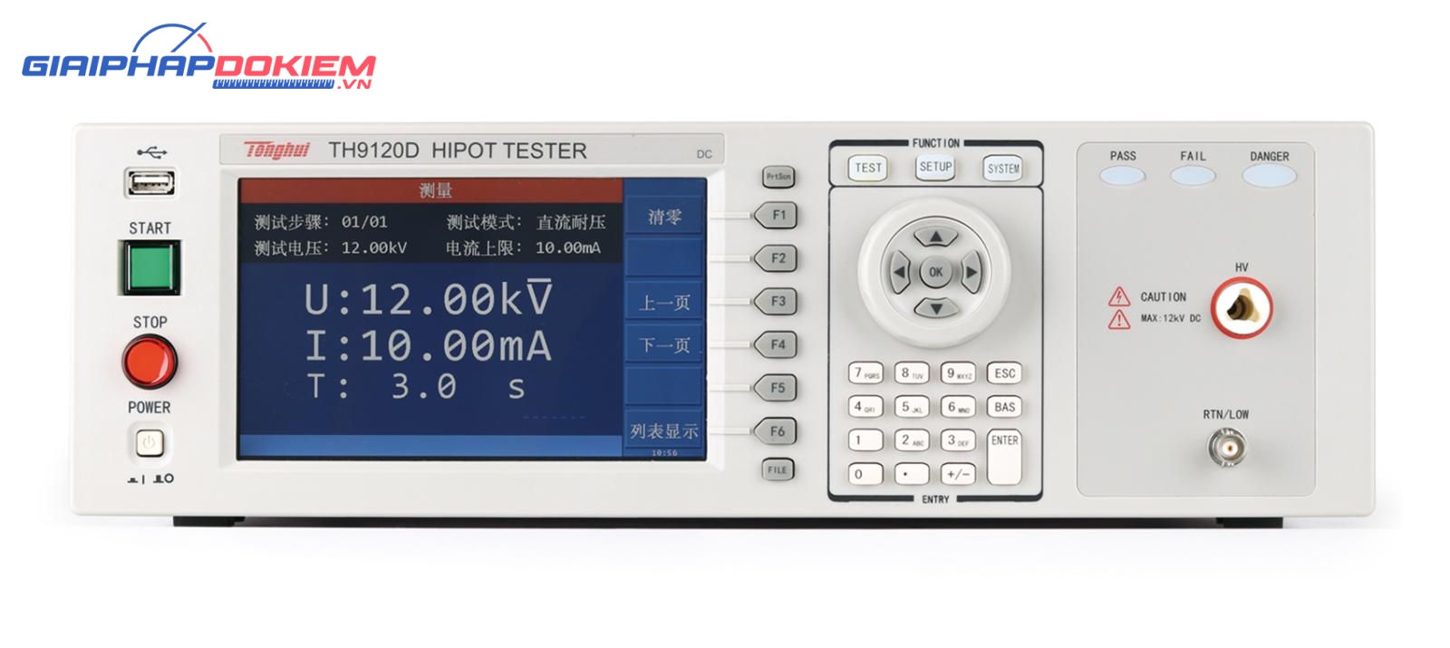 Máy kiểm tra Hipot Tonghui TH9120D 5 Máy kiểm tra Hipot Tonghui TH9120D