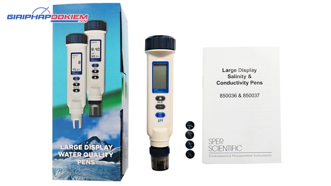 Máy đo độ mặn Sper Scientific 850036 11 Máy đo độ mặn Sper Scientific 850036