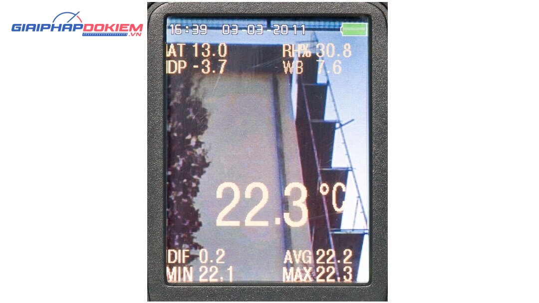 Máy đo nhiệt độ từ xa GEO-Fennel FIRT 1000 Datavision 10 Máy đo nhiệt độ từ xa GEO-Fennel FIRT 1000 Datavision