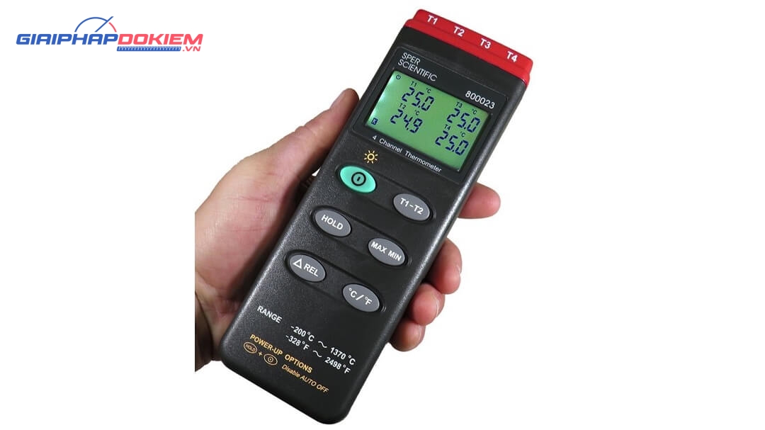 Máy đo nhiệt độ Sper Scientific 800023 5 Máy đo nhiệt độ Sper Scientific 800023