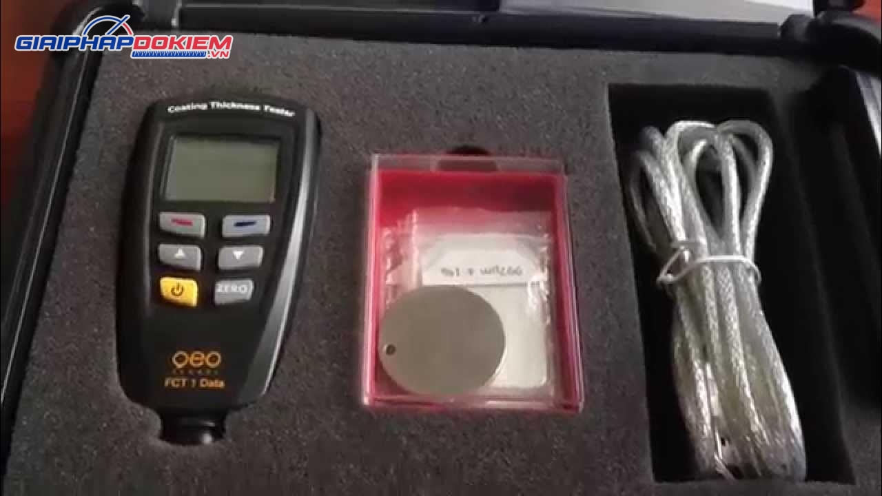 Máy đo độ dày lớp phủ GEO-Fennel FCT 1 Data 6 Máy đo độ dày lớp phủ GEO-Fennel FCT 1 Data