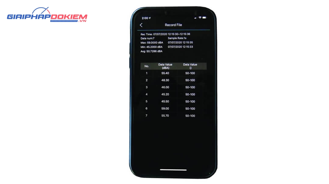Máy đo âm thanh Sper Scientific 850019 7 Máy đo âm thanh Sper Scientific 850019