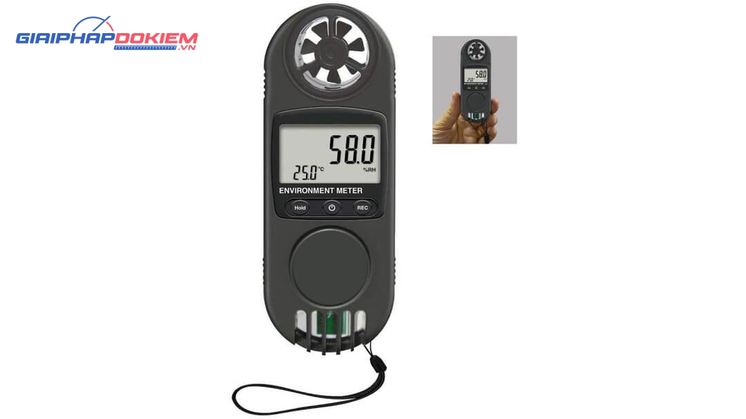Máy đo nhiệt độ độ ẩm Sper Scientific 850025 6 Máy đo nhiệt độ độ ẩm Sper Scientific 850025