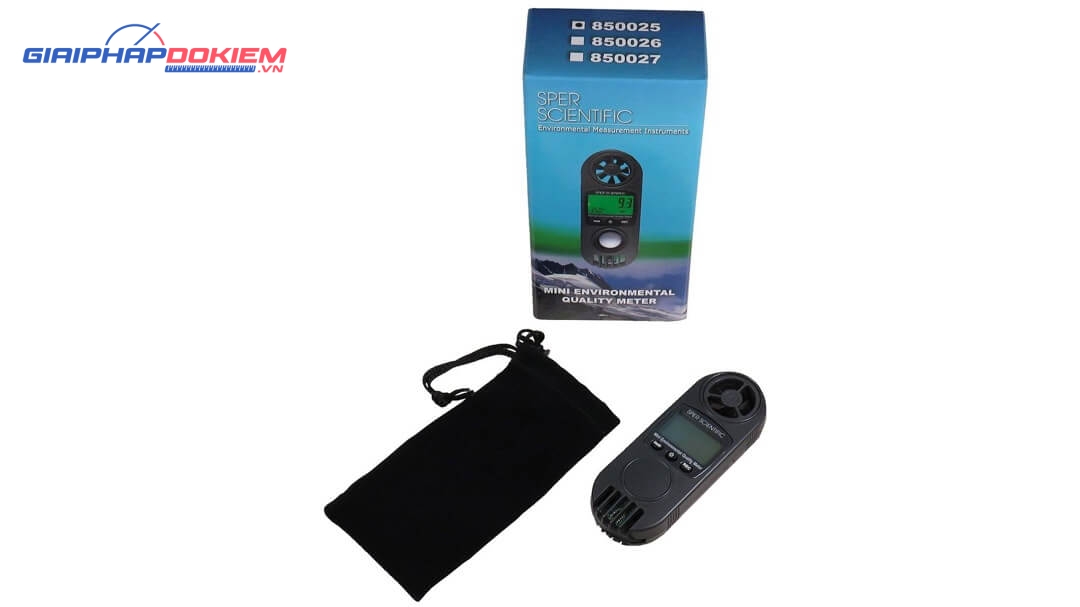 Máy đo nhiệt độ độ ẩm Sper Scientific 850027 8 Máy đo nhiệt độ độ ẩm Sper Scientific 850027