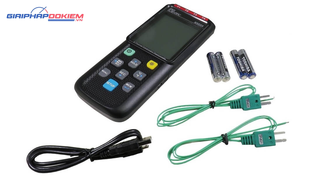 Máy đo nhiệt độ Sper Scientific 800024 6 Máy đo nhiệt độ Sper Scientific 800024