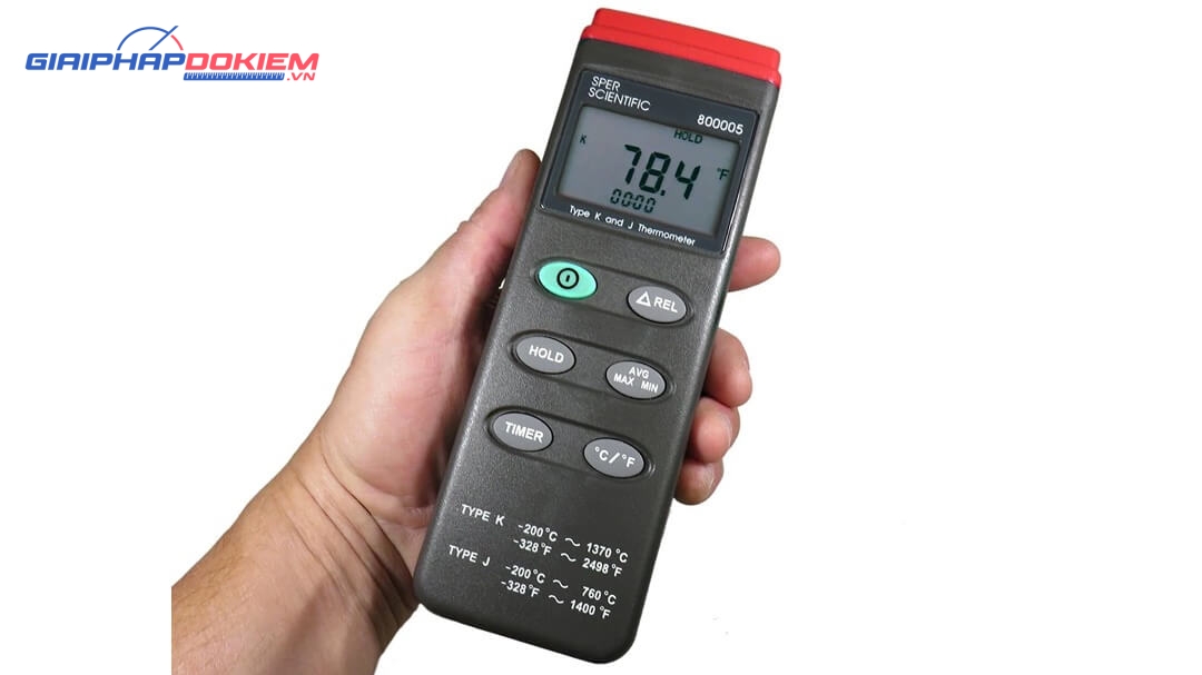 Máy đo nhiệt độ Sper Scientific 800005 6 Máy đo nhiệt độ Sper Scientific 800005
