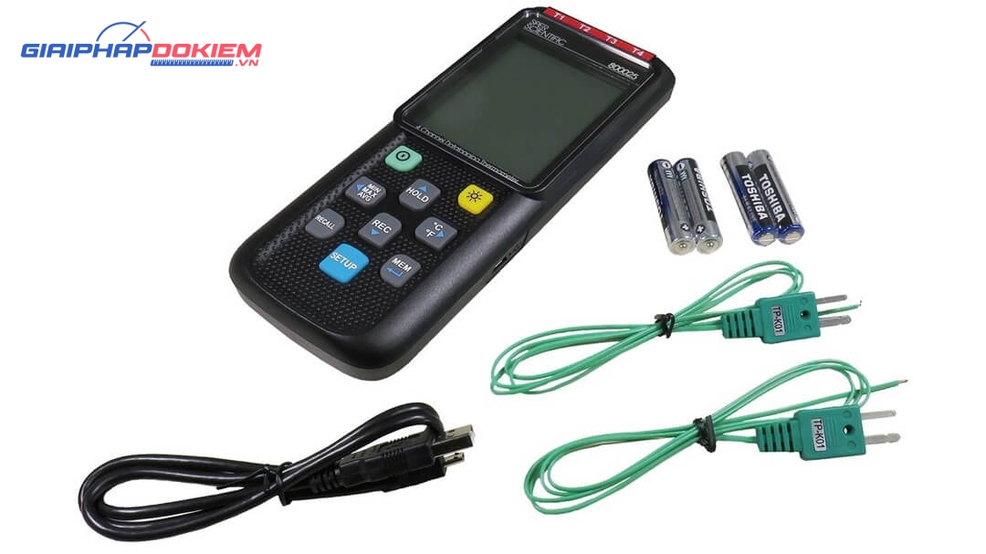 Máy đo nhiệt độ Sper Scientific 800025 6 Máy đo nhiệt độ Sper Scientific 800025