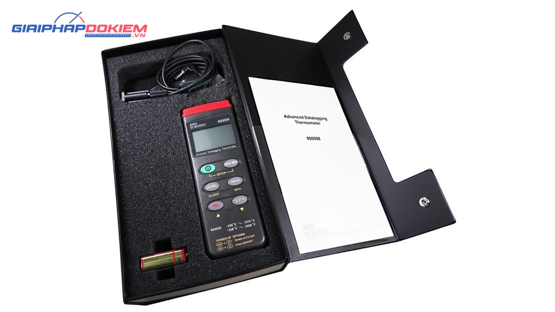 Máy đo nhiệt độ Sper Scientific 800008 7 Máy đo nhiệt độ Sper Scientific 800008