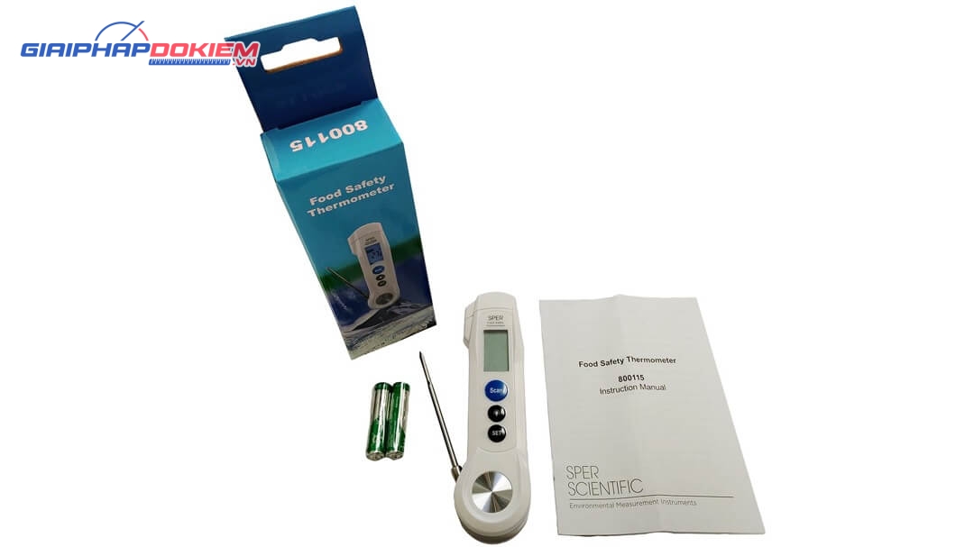 Máy đo nhiệt độ Sper Scientific 800115 17 Máy đo nhiệt độ Sper Scientific 800115