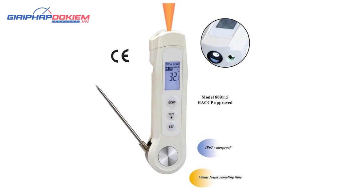 Máy đo nhiệt độ Sper Scientific 800115 16 Máy đo nhiệt độ Sper Scientific 800115