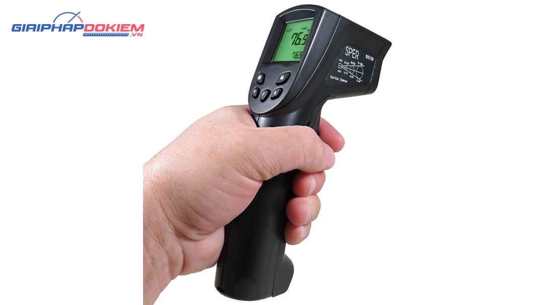 Máy đo nhiệt độ từ xa Sper Scientific 800106 7 Máy đo nhiệt độ từ xa Sper Scientific 800106