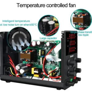 Bộ cấp nguồn DC GVDA GD-3010 ( 0-30V, 0-10A )
