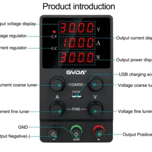 Bộ cấp nguồn DC GVDA GD-3010 ( 0-30V, 0-10A )