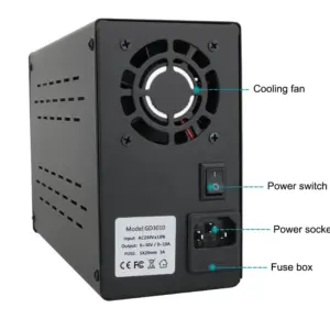 Bộ cấp nguồn DC GVDA GD-3010 ( 0-30V, 0-10A )