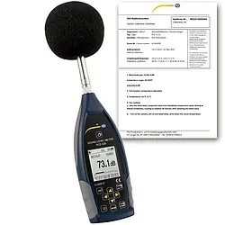 Máy đo mức âm thanh class 2 PCE-428-ICA (bao gồm Chứng chỉ hiệu chuẩn ISO)