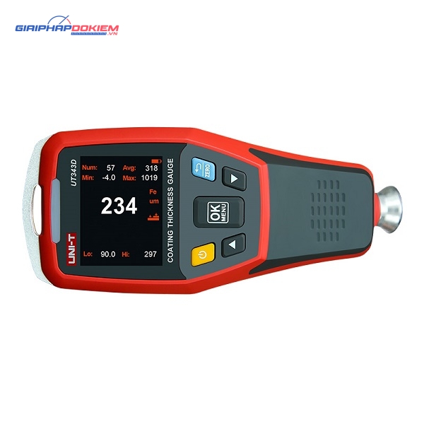 Máy đo độ dày lớp phủ UNI-T UT343D 6 Máy đo độ dày lớp phủ UNI-T UT343D