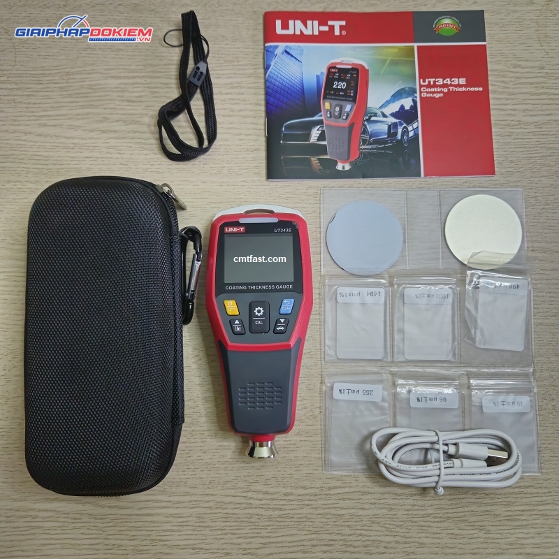 Máy đo độ dày lớp phủ UNI-T UT343E 17 Máy đo độ dày lớp phủ UNI-T UT343E