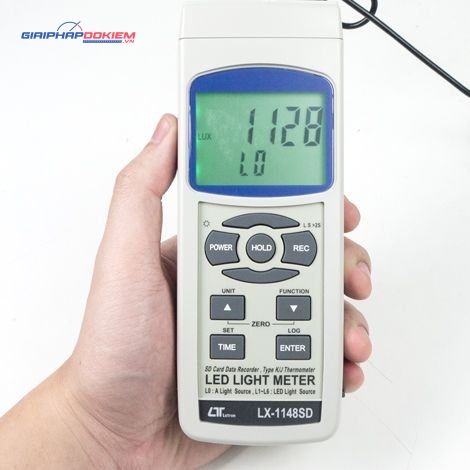 Máy đo độ sáng LUTRON LX-1148SD 7 Máy đo độ sáng LUTRON LX-1148SD