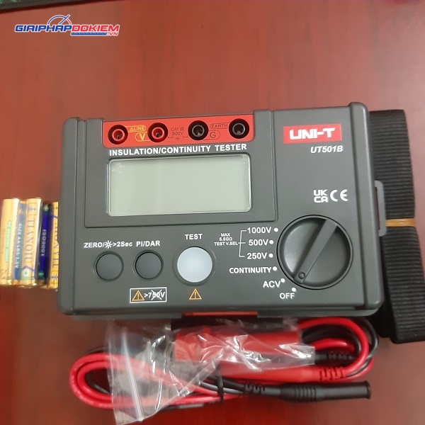 Máy đo điện trở cách điện UNI-T UT501B 8 Máy đo điện trở cách điện UNI-T UT501B