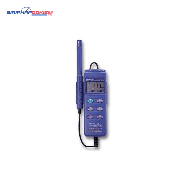 Máy đo nhiệt độ độ ẩm 2 kênh CENTER 311 19 Máy đo nhiệt độ độ ẩm 2 kênh CENTER 311