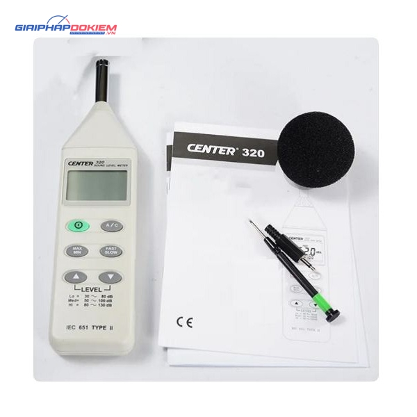Máy đo độ ồn Center 320 7 Máy đo độ ồn Center 320