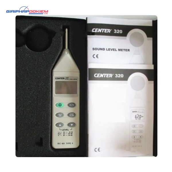 Máy đo độ ồn Center 320 6 Máy đo độ ồn Center 320
