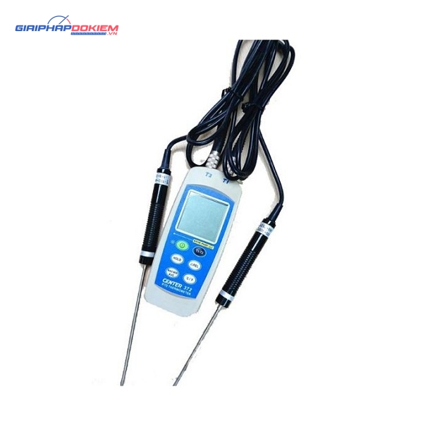 Máy đo nhiệt độ 2 kênh CENTER 372 8 Máy đo nhiệt độ 2 kênh CENTER 372