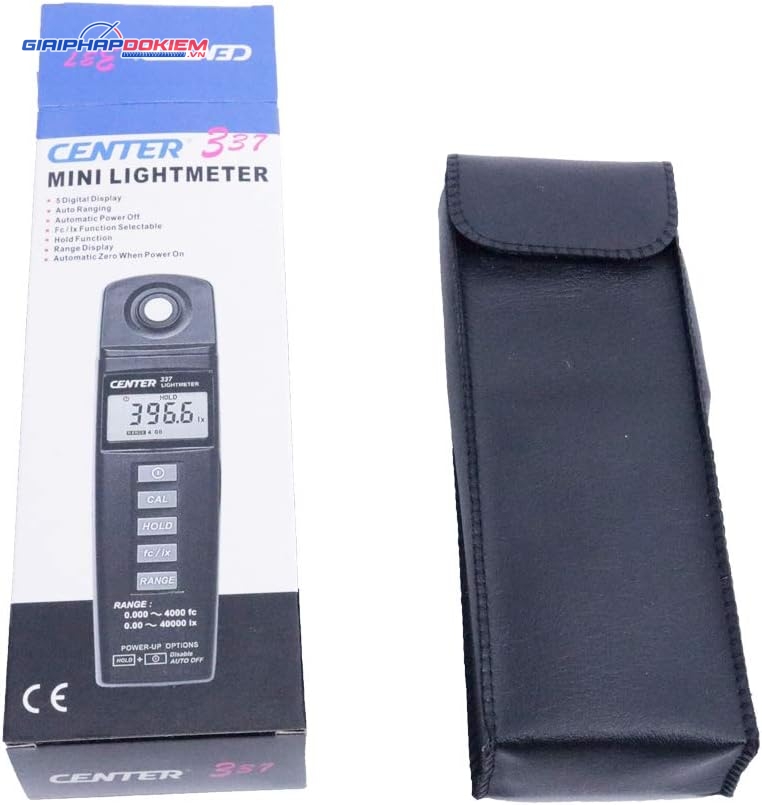 Máy đo cường độ ánh sáng Center 337 15 Máy đo cường độ ánh sáng Center 337