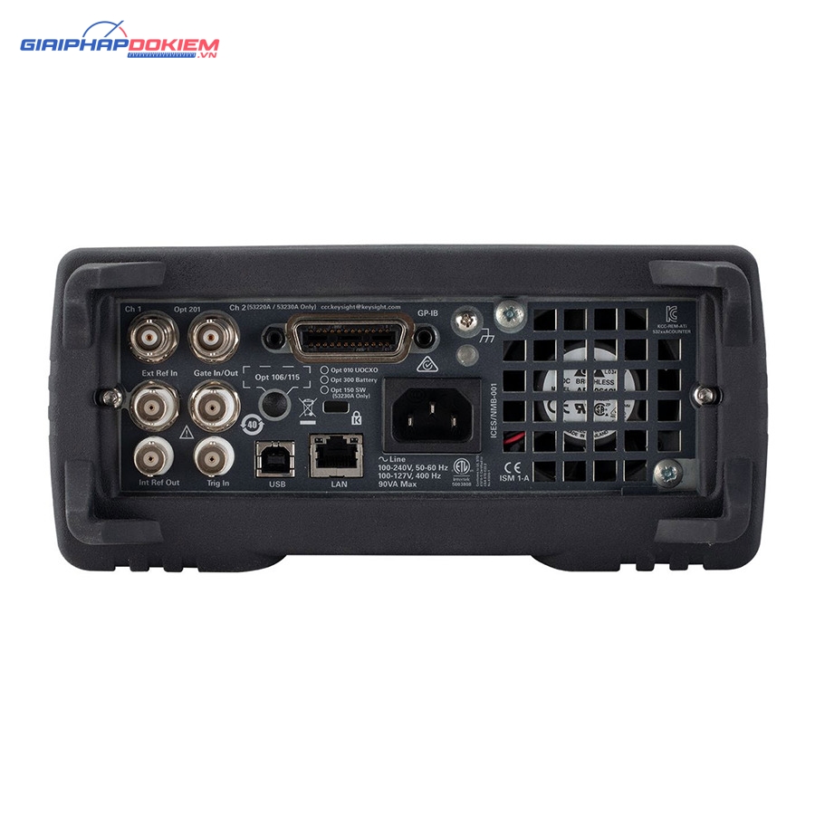 Máy đếm tần số KEYSIGHT 53210A (2CH, 350Mhz) 6 Máy đếm tần số KEYSIGHT 53210A (2CH, 350Mhz)