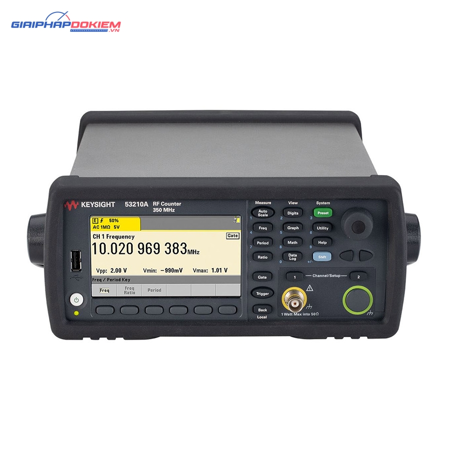 Máy đếm tần số KEYSIGHT 53210A (2CH, 350Mhz) 7 Máy đếm tần số KEYSIGHT 53210A (2CH, 350Mhz)