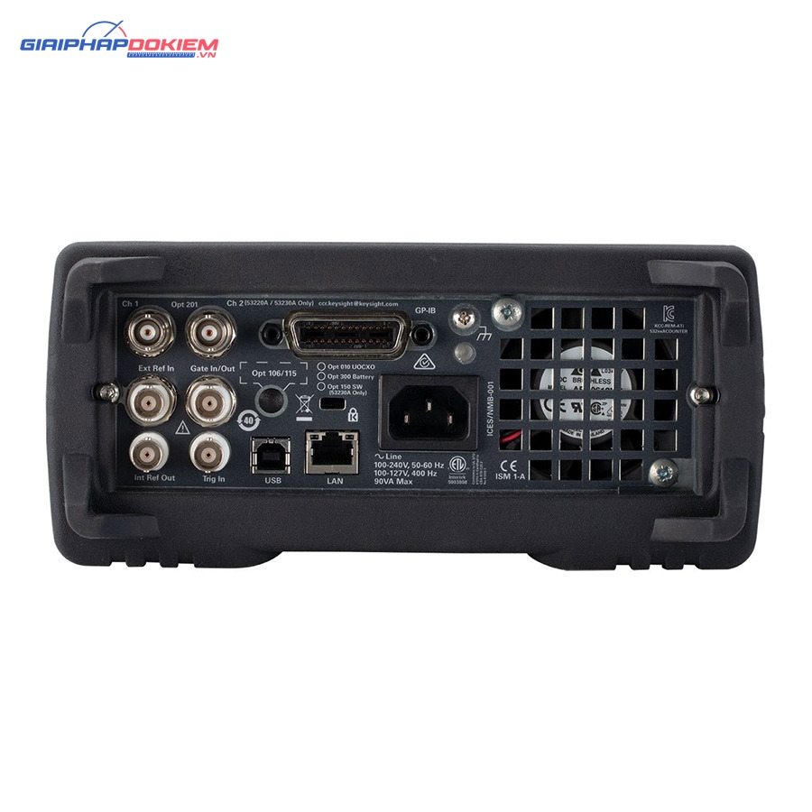 Máy đếm tần số KEYSIGHT 53220A (option 53220A-115) (3CH, 350Mhz; kèm option 53220A-115) 7 Máy đếm tần số KEYSIGHT 53220A (option 53220A-115) (3CH, 350Mhz; kèm option 53220A-115)