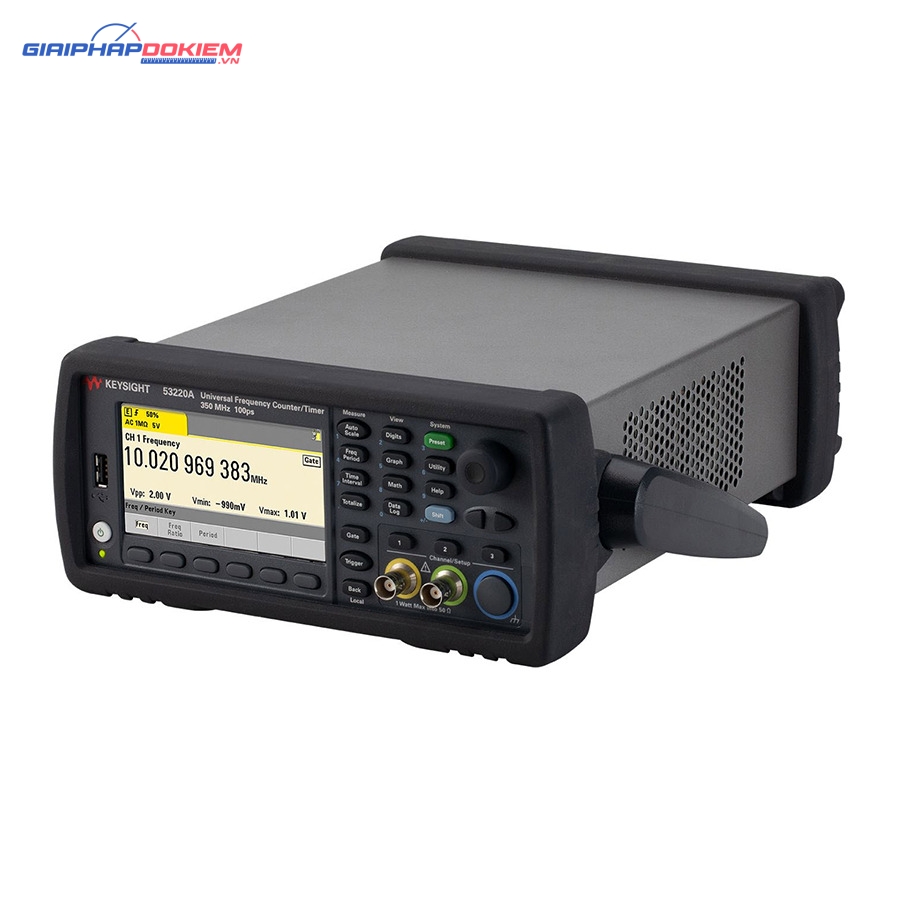 Máy đếm tần số KEYSIGHT 53220A (option 53220A-115) (3CH, 350Mhz; kèm option 53220A-115) 9 Máy đếm tần số KEYSIGHT 53220A (option 53220A-115) (3CH, 350Mhz; kèm option 53220A-115)