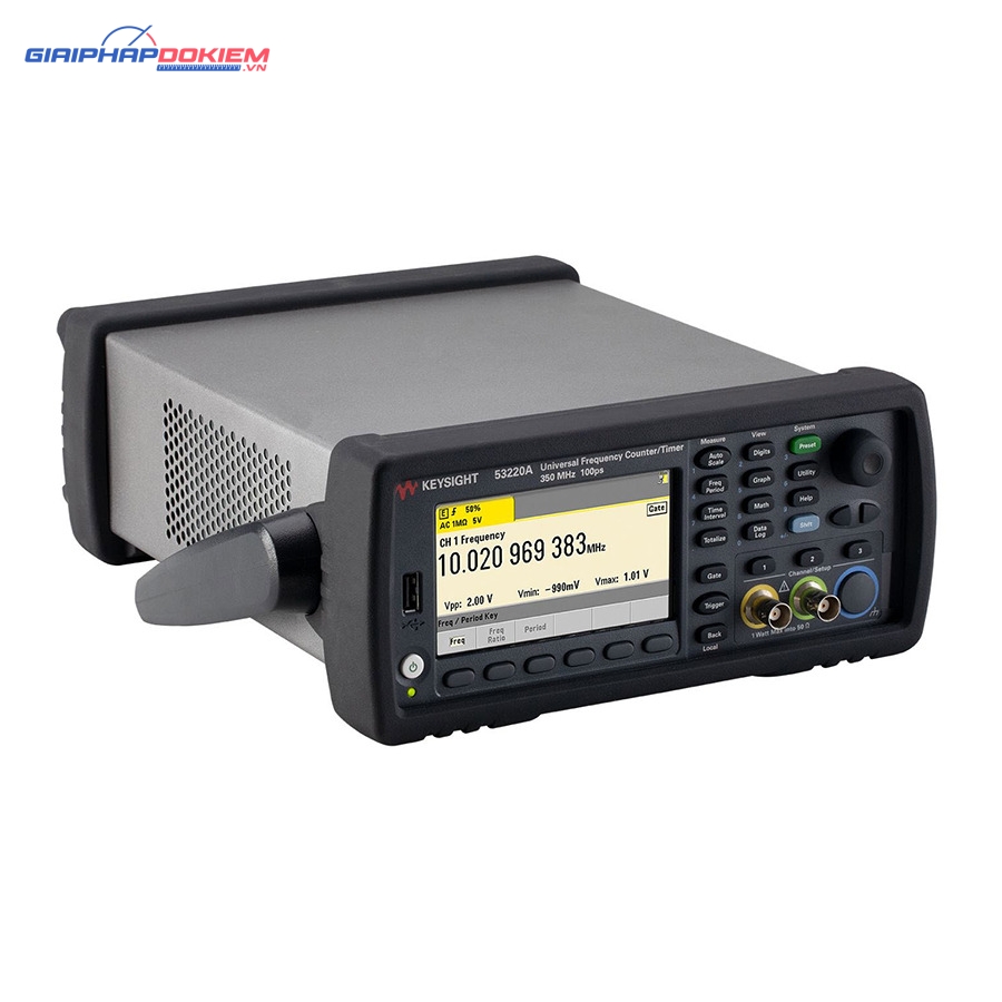 Máy đếm tần số KEYSIGHT 53220A (option 53220A-115) (3CH, 350Mhz; kèm option 53220A-115) 18 Máy đếm tần số KEYSIGHT 53220A (option 53220A-115) (3CH, 350Mhz; kèm option 53220A-115)