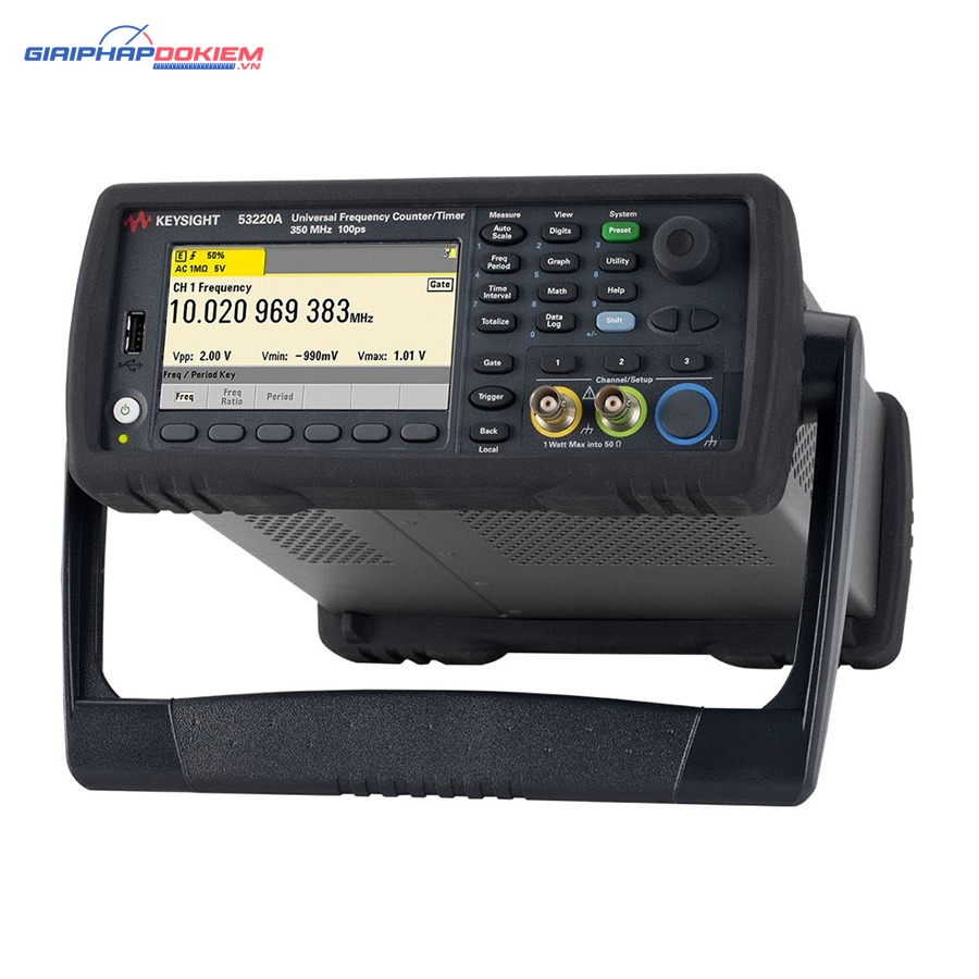 Máy đếm tần số KEYSIGHT 53220A (option 53220A-115) (3CH, 350Mhz; kèm option 53220A-115) 6 Máy đếm tần số KEYSIGHT 53220A (option 53220A-115) (3CH, 350Mhz; kèm option 53220A-115)