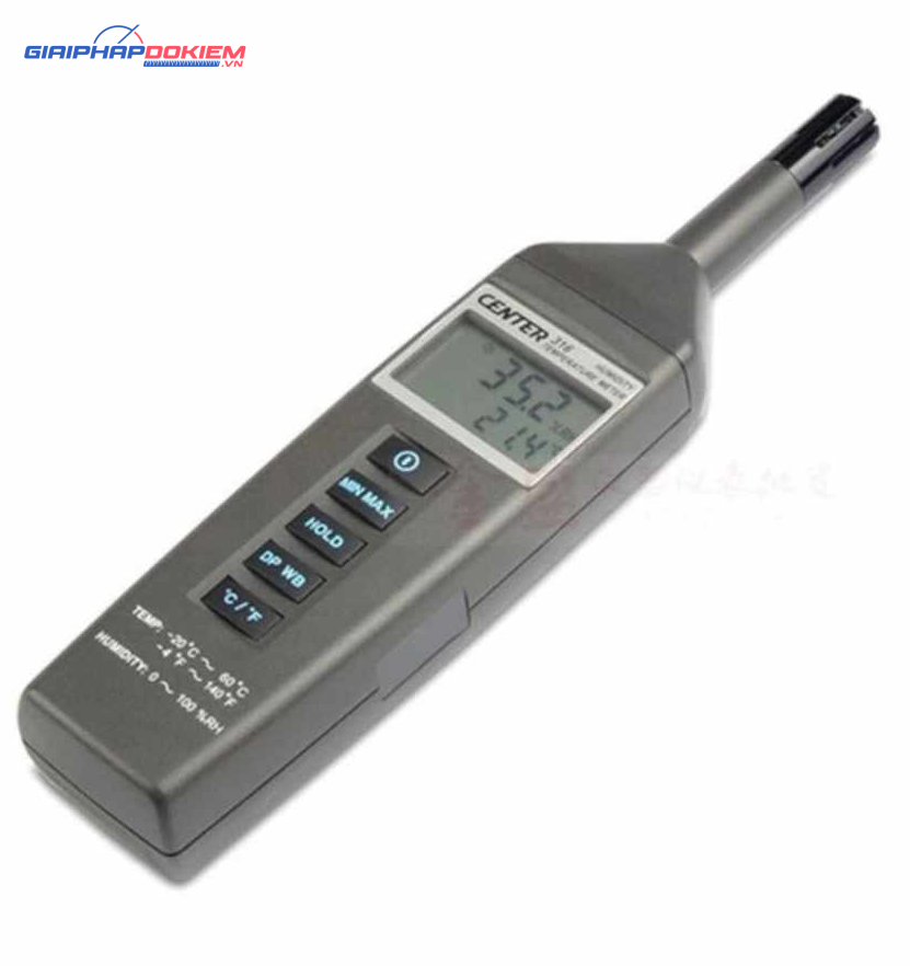 Máy đo nhiệt độ độ ẩm Center 316 8 Máy đo nhiệt độ độ ẩm Center 316