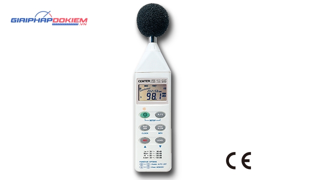 Máy đo độ ồn Center 322 12 Máy đo độ ồn Center 322
