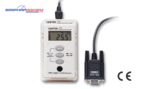 Máy ghi dữ liệu nhiệt độ CENTER 340 11 Máy ghi dữ liệu nhiệt độ CENTER 340