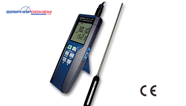 Máy đo nhiệt độ RTD chính xác Datalogger CENTER 376 12 Máy đo nhiệt độ RTD chính xác Datalogger CENTER 376